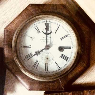 City Hall E. N. Welch hanging clock, late 19th century