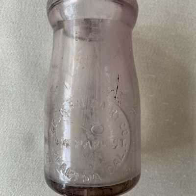 Western Dairy Co. Cream Bottle from the Alameda Dump, Ca. 1920