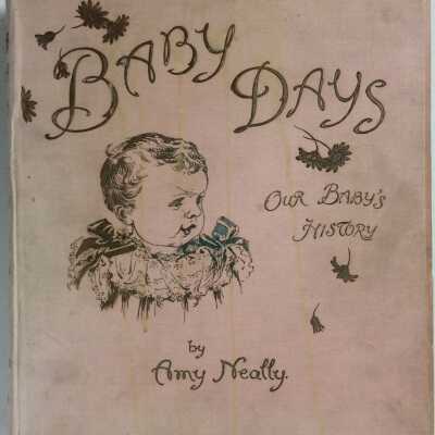 Baby book and scrapbook of Robert Sylvester Lamborn, 1900