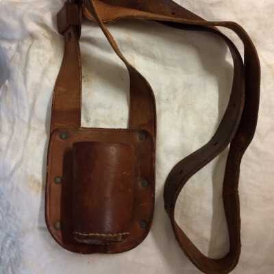Flag Body Belt holder, Barracks No. 635, Veterans of WWI, before 1970