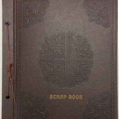 Scrapbook of history clippings compiled by Betty Dombrink, 1953-1954