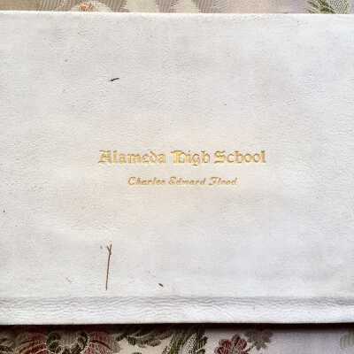 Alameda High School Diploma of Charles E. Flood, 1925