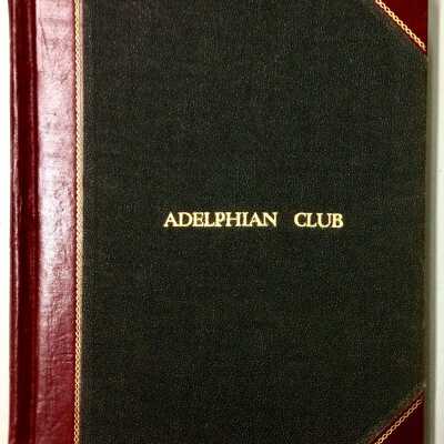 Minutes Book of the Board of the Adelphian Club, 1932-1936