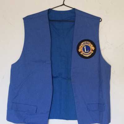 Vest worn by members of the Lions Clubs, prior 1996