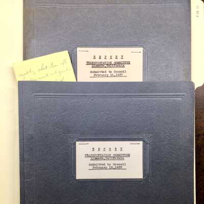 1937 Reports from the Alameda Transportation Committee