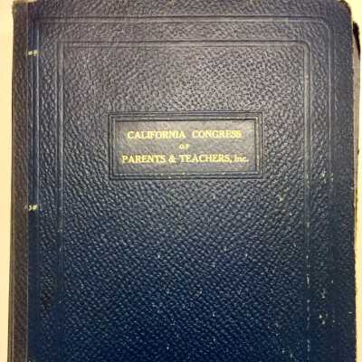 Binder relating to the Alameda PTA council, 1961-1962