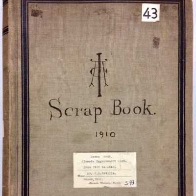Scrapbook of the Alameda Improvement Club, 1910-1940
