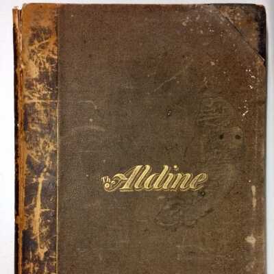 'The Aldine' presented to Fannie M. P. Deas from Henry Deas, 1874-1875