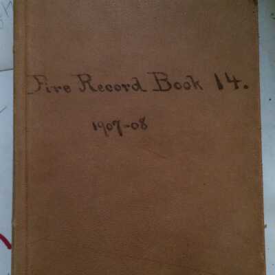 Fire Department Record Book #14, 1907-1908