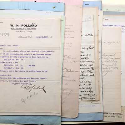 Board of Trustees Correspondence, April-July 1907