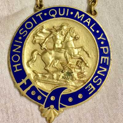 Sons of St. George President Medal of John L. Nield, 1925-1926