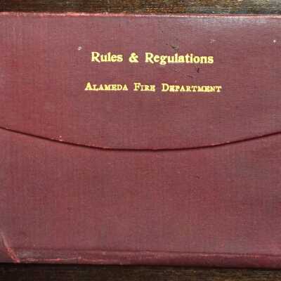 Fire Department Rules and Regulations, 1908