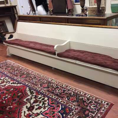 Church pew from Presbyterian Church, c. 1903