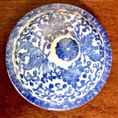 top view of lid