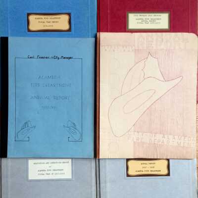 Annual Fire Department Reports, 1948-1958