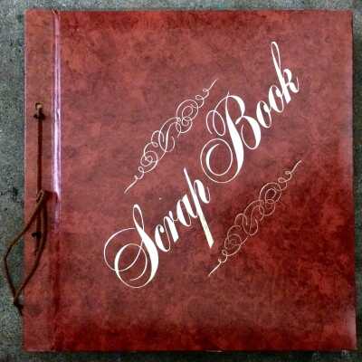 Scrapbook with postcards mostly of Alameda compiled by Betty Dombrink, c. 1900-2011