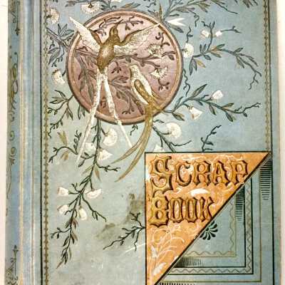 Scrapbook of Mary Frances Thornton, c. 1880s