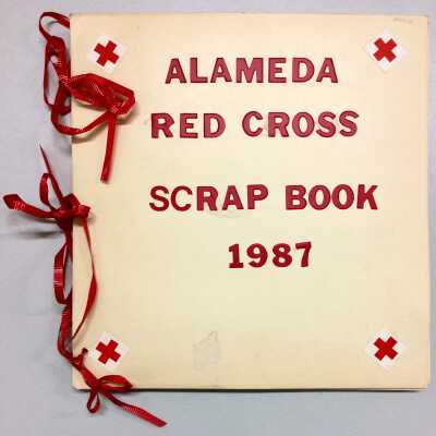 Scrapbook of the American Red Cross, Alameda Chapter, 1987