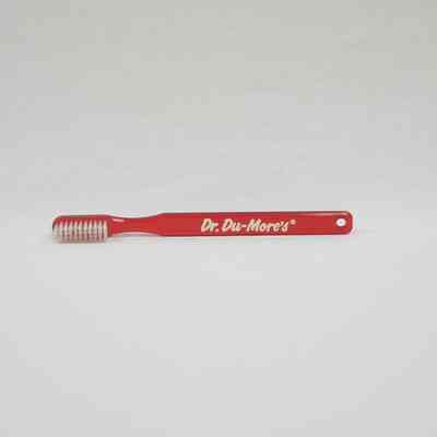 Dr. Du-More's Red Toothbrush