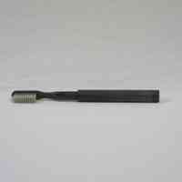 Black Rubber Twist Toothbrush - Image 3
