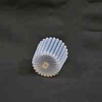 Opal Iridescent Ribbed Toothpick Holder - Image 2