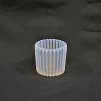 Opal Iridescent Ribbed Toothpick Holder - Image 3