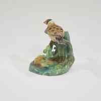 Porcelain Goldfinch on Tree Stump Toothpick Holder - Image 4