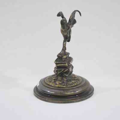 Gold Metal Toothpick Holder