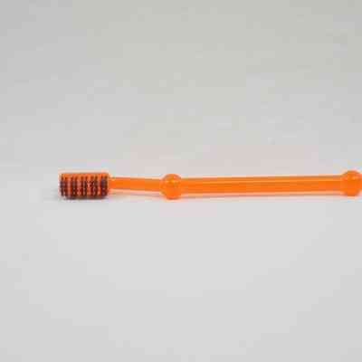 Orange Spheres Toothbrush