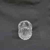 Clear, Cut Glass Toothpick Holder - Image 3