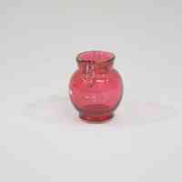 Red Glass Vase Toothpick Holder - Image 5