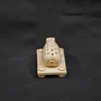 Resting Tapir Ivory Toothpick Holder - Image 2