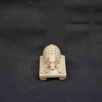 Resting Tapir Ivory Toothpick Holder - Image 4