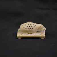 Resting Tapir Ivory Toothpick Holder - Image 5
