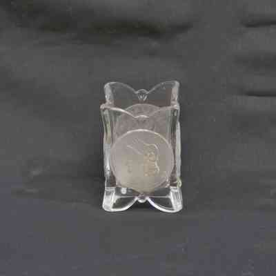 Toothpick holder, four USA seals on sides
