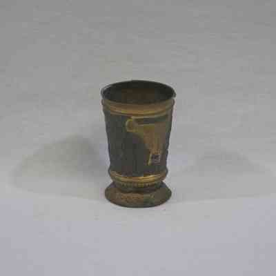 Black Metal Toothpick Holder