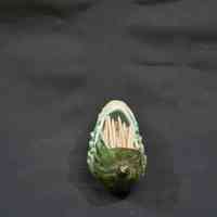 Porcelain Pickle Toothpick Holder - Image 5