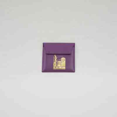 Blue and Purple Toothpick Holder