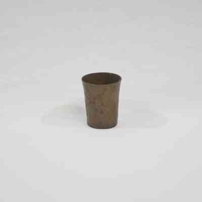 Hammered Copper Toothpick Holder