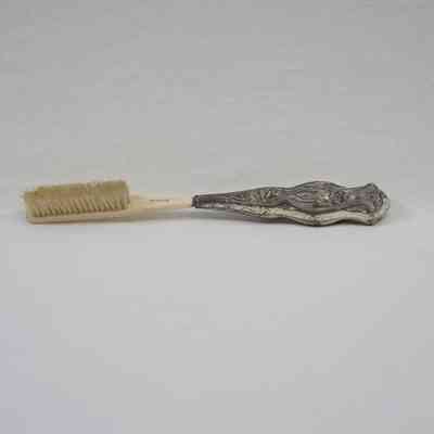 Metal and Plastic French Toothbrush