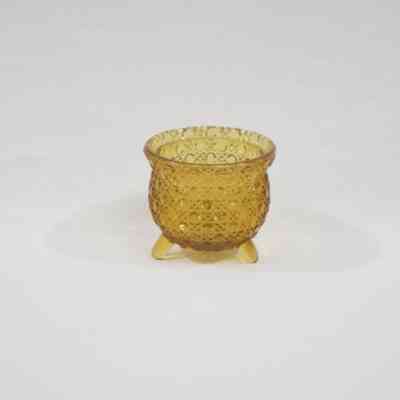 Amber Cauldron Toothpick Holder
