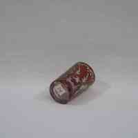 Red Glass Toothpick Holder - Image 3