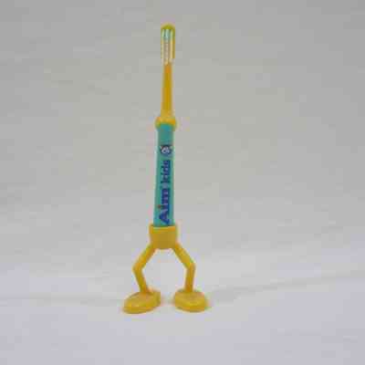 Aim Kids Yellow Standing Toothbrush