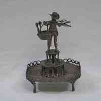 Metal Cowboy Toothpick Holder - Image 2