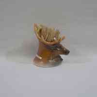 Elk Head Porcelain Toothpick Holder - Image 5