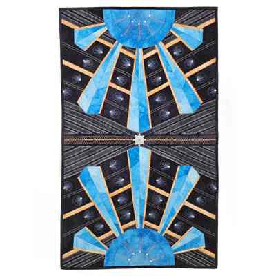Crystal Blue Sunburst