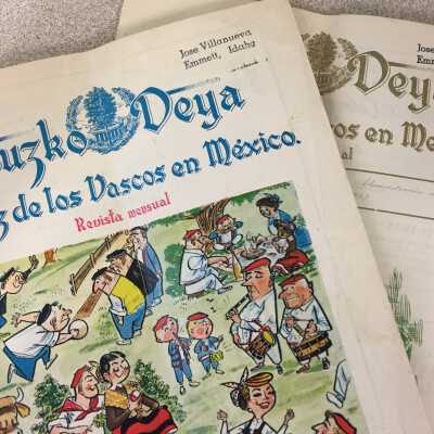 Euzko Deya : La Voz de los Vascos en Mexico / Euzko Deya : La Voz de los Vascos