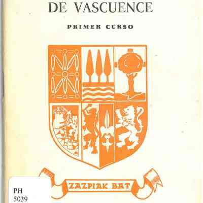 Apuntes para clase de vascuence : primer curso