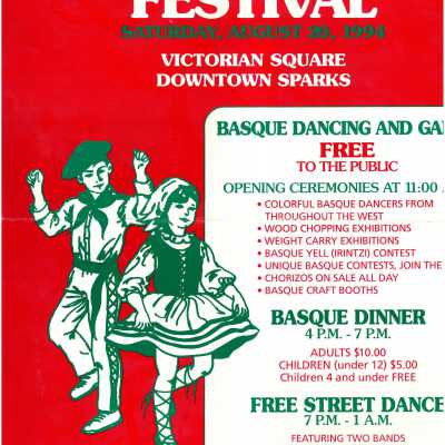 Reno Basque Festival Poster