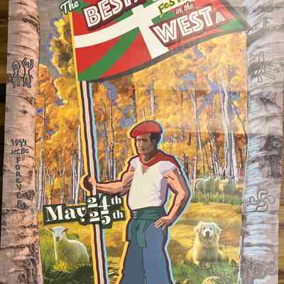 The Besta Basque Festival in the Westa poster